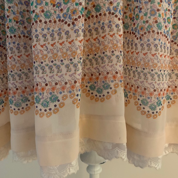 ANTHROPOLOGIE MAEVE VIOLETTA FLORAL SLIP DRESS - Picture 10 of 16